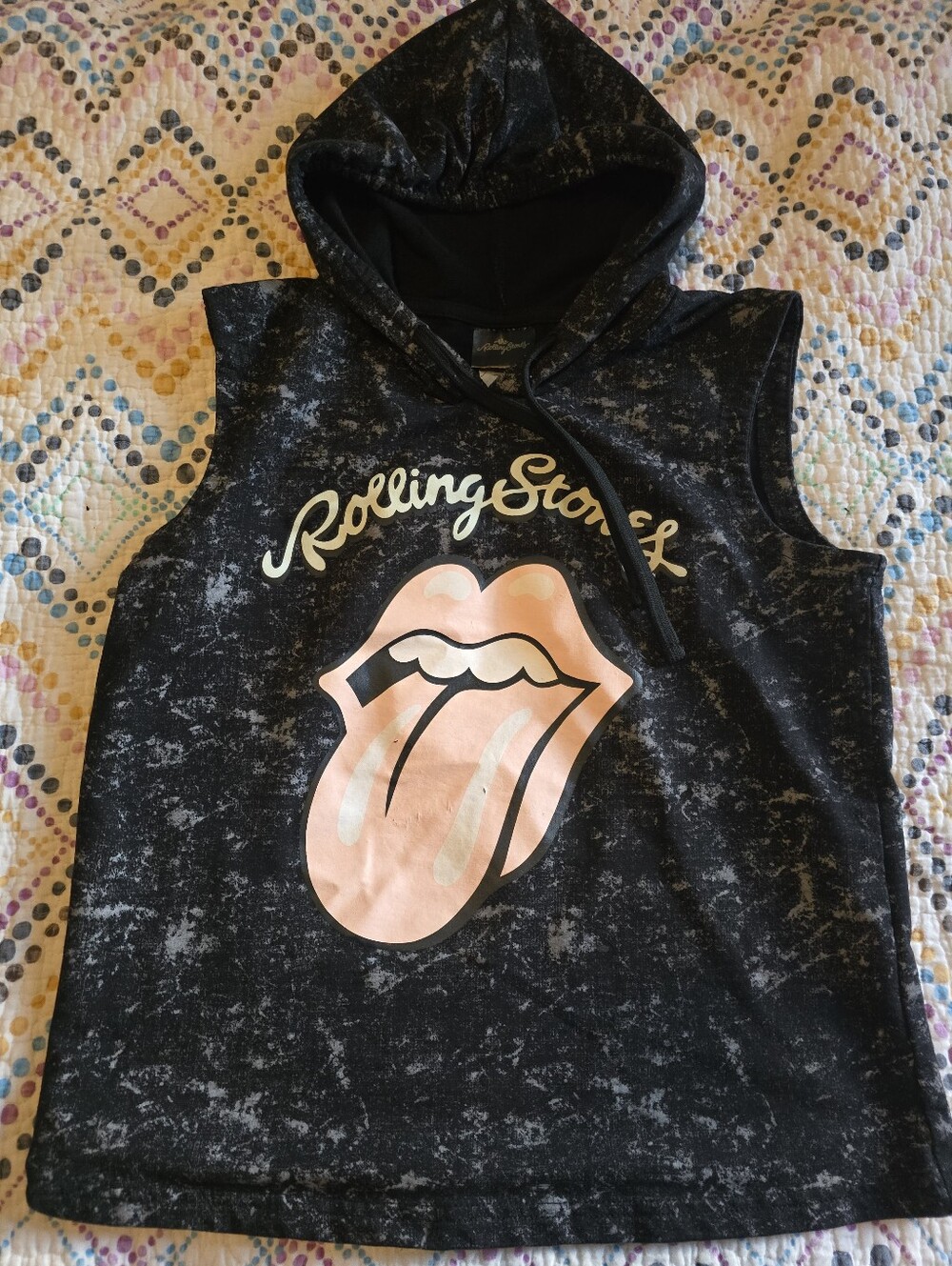The Rolling Stones Hooded Tank